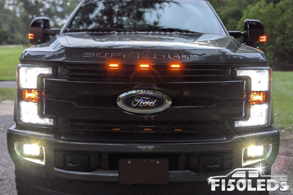 2017 - 2022 F250 Super Duty Raptor Style Extreme LED grill Kit