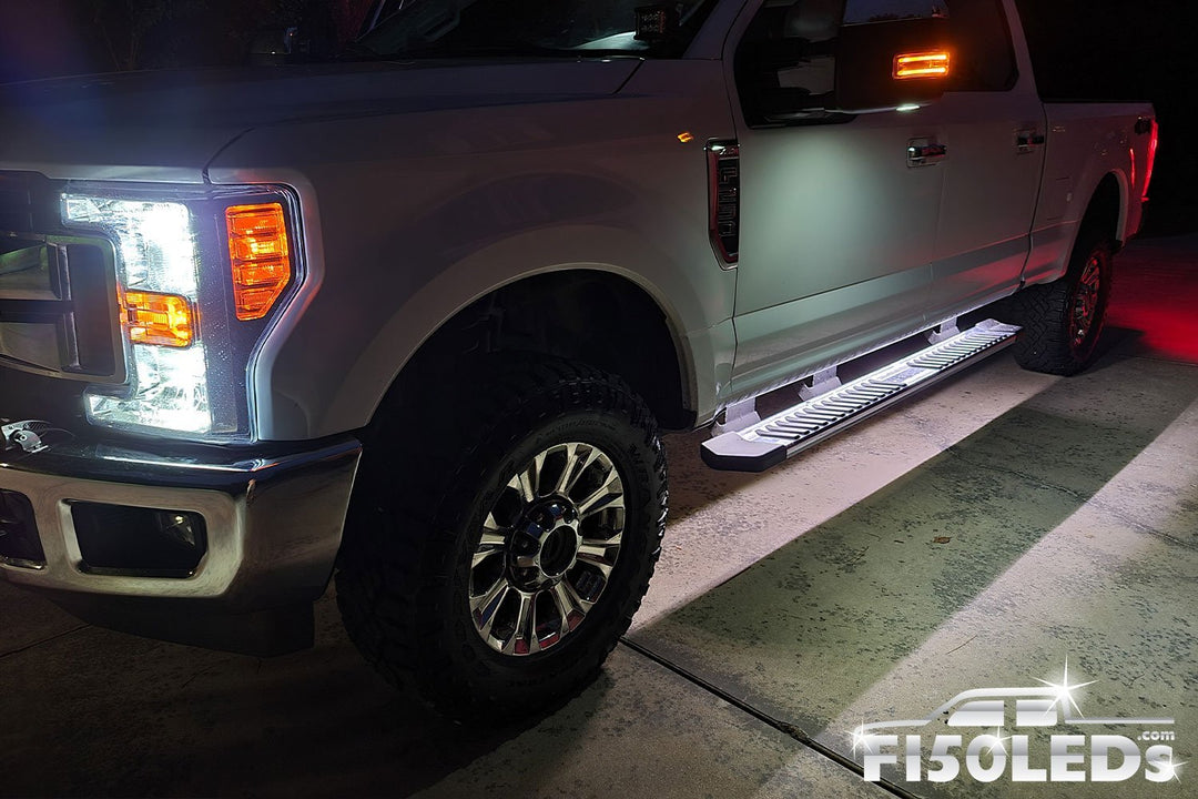 2017 - 2021 F250 Super Duty Running Board/ Area Premium Lights-F150LEDs.com