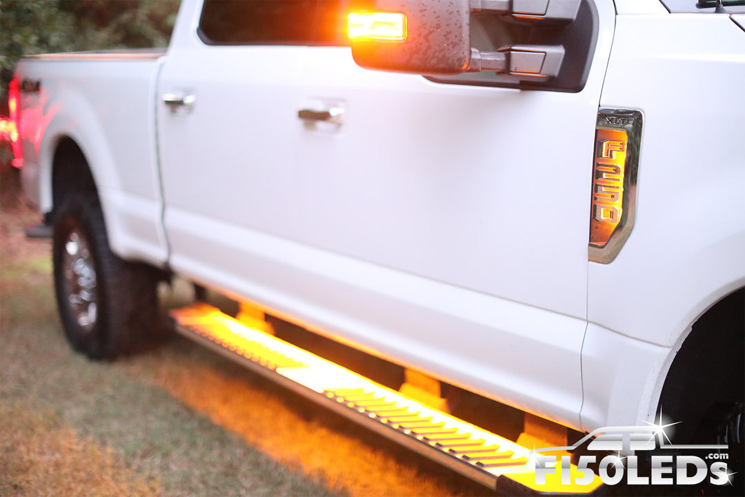 2017-2022 F250 Super Duty Running Board/Area Premium LED Light Kit