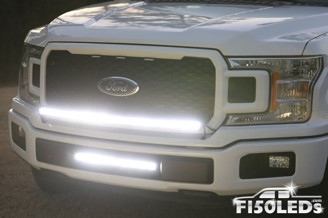 2018 - 2020 F150 20" PALADIN 90W Curved Lower Intake LED Bar-2015-18 F150 LEDS-F150LEDs.com