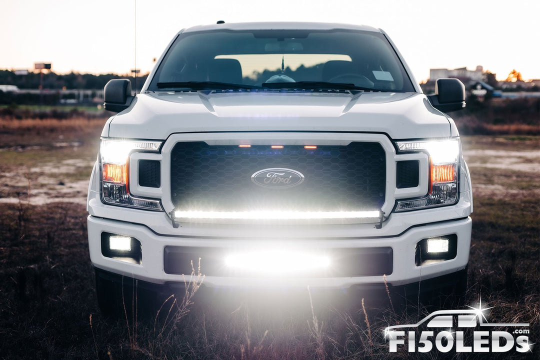 2018 - 2020 F150 20" PALADIN 90W Curved Lower Intake LED Bar