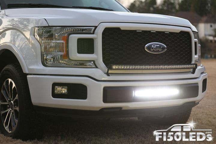 2018 - 2020 F150 20" PALADIN 90W Curved Lower Intake LED Bar-2015-18 F150 LEDS-F150LEDs.com