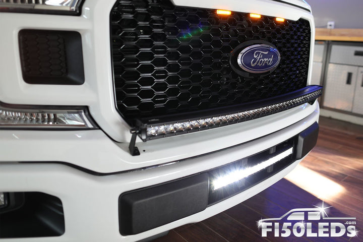 2018 - 2020 F150 20" PALADIN 90W Curved Lower Intake LED Bar-2015-18 F150 LEDS-F150LEDs.com