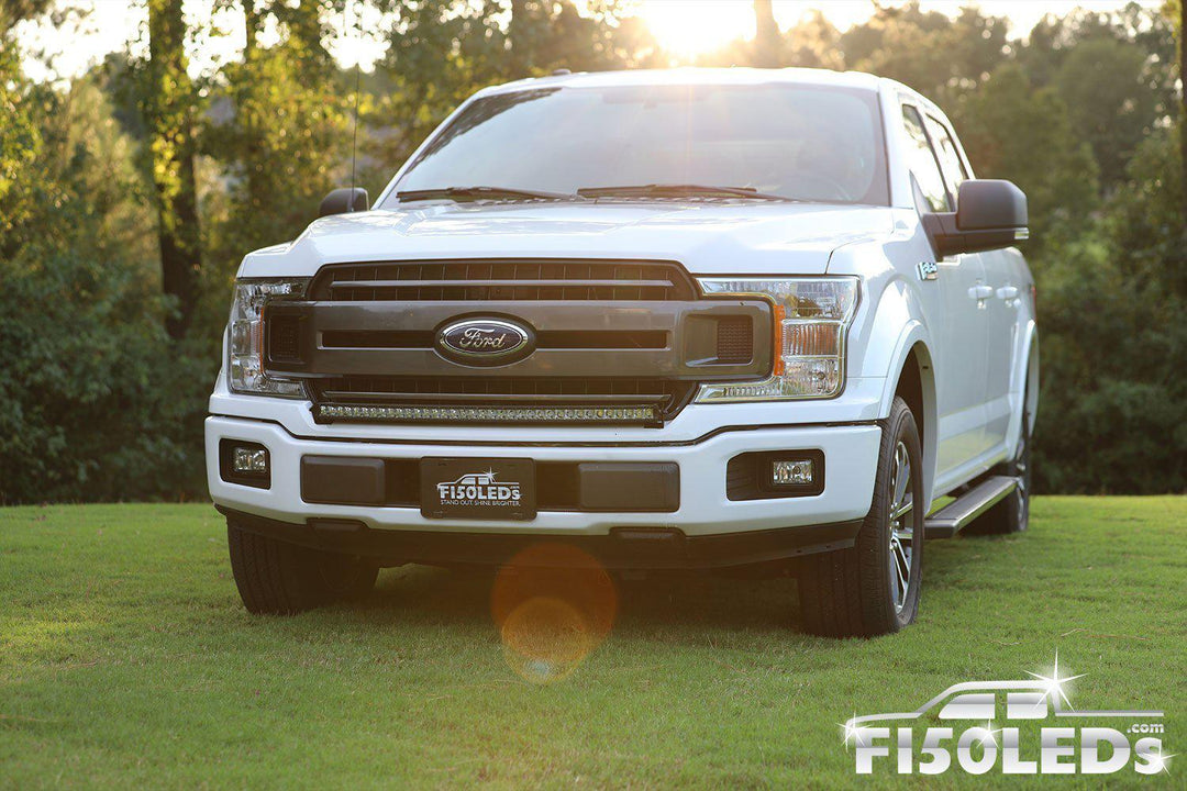 2018 - 2020 F150 PALADIN 180W Curved CREE XTE LED Bumper Bar-2015-18 F150 LEDS-F150LEDs.com