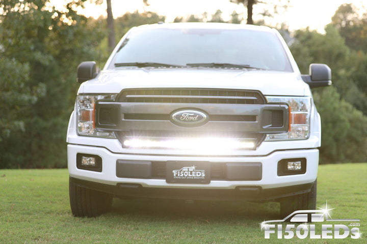 2018 - 2020 F150 PALADIN 180W Curved CREE XTE LED Bumper Bar-2015-18 F150 LEDS-F150LEDs.com