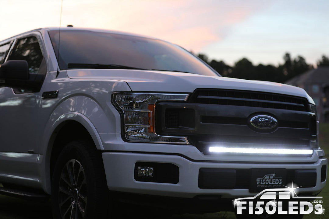 2018 - 2020 F150 PALADIN 180W Curved CREE XTE LED Bumper Bar-2015-18 F150 LEDS-F150LEDs.com