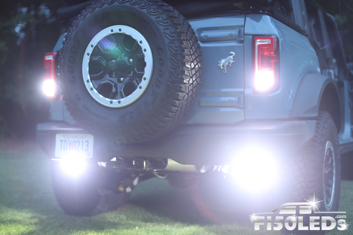 2021 - 2024 Ford Bronco MKII Spartan Series Cree LED Reverse Bar Kit