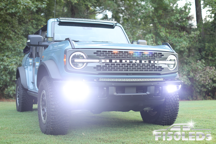 2021 - 2024 Ford Bronco LED Fog Lights CREE MKII Spartan Series