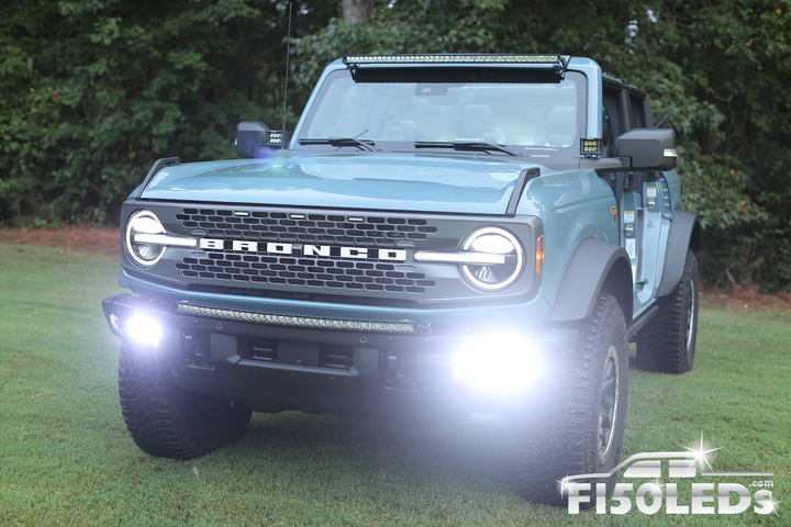 2021 - 2024 Ford Bronco LED Fog Lights CREE MKII Spartan Series