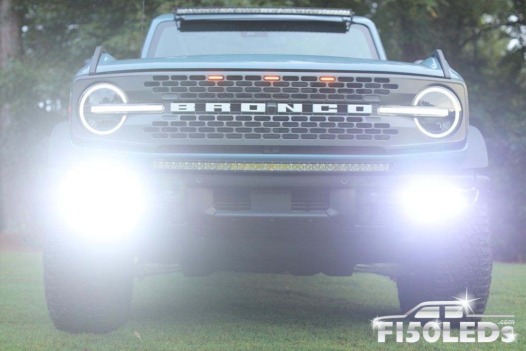 2021 - 2024 Ford Bronco LED Fog Lights CREE MKII Spartan Series