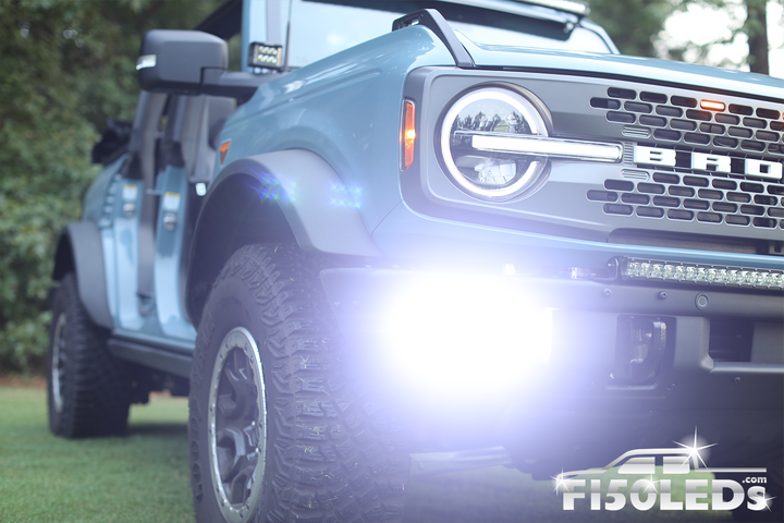 2021 - 2024 Ford Bronco LED Fog Lights CREE MKII Spartan Series