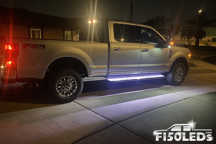 2011-2016 Super Duty Running Board/Area Premium LED Light Kit