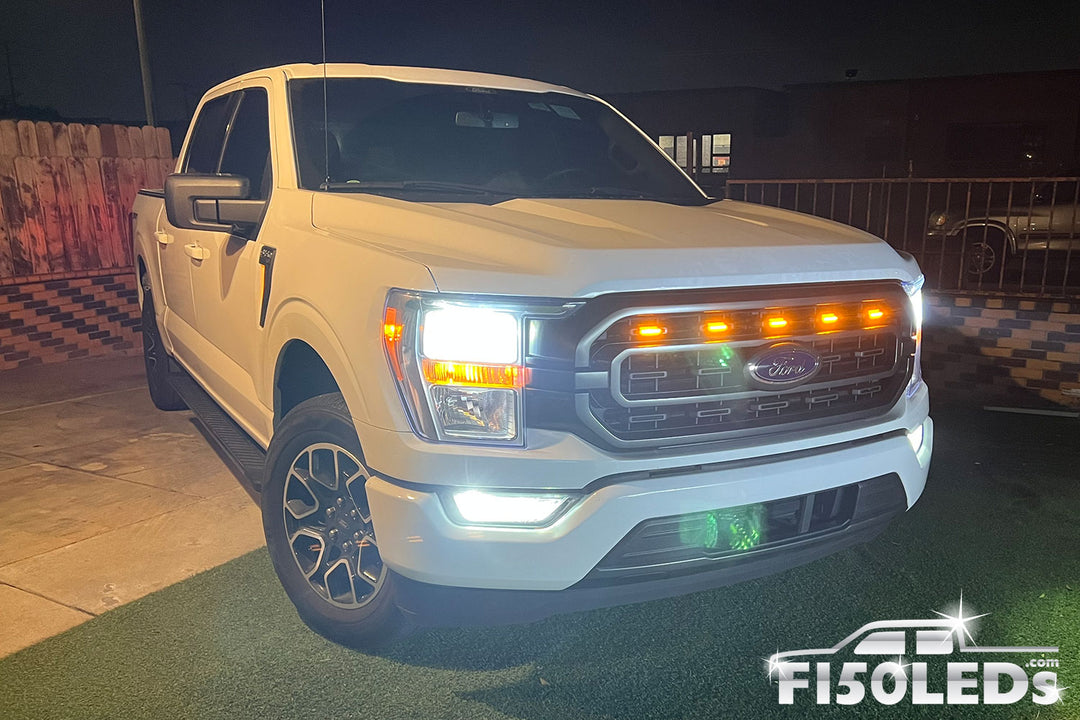 2021 - 2023 F150 Raptor Style Extreme LED grill Kit