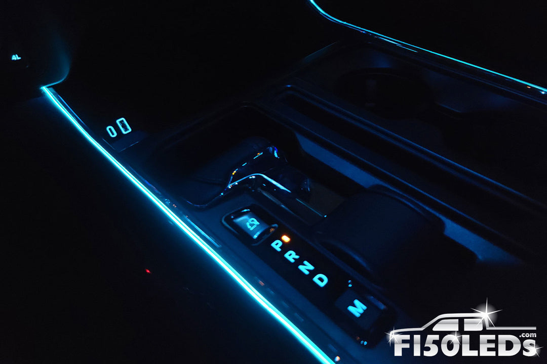 2021 - 2023 F150 Interior Console Accent Lighting