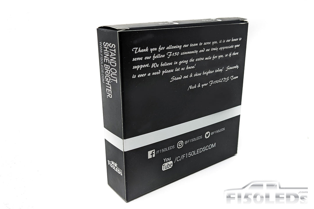 2015 - 2020 F150 LED RGB Cup Holder Coaster Light Kit
