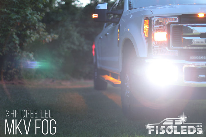 2017 - 2022 F250 Super Duty CREE LED Fog Light Bulbs