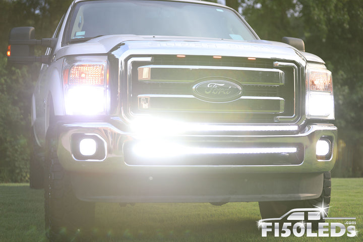 2011-16 Super Duty Dual Paladin 210W Curved CREE XTE CREE LED Bars