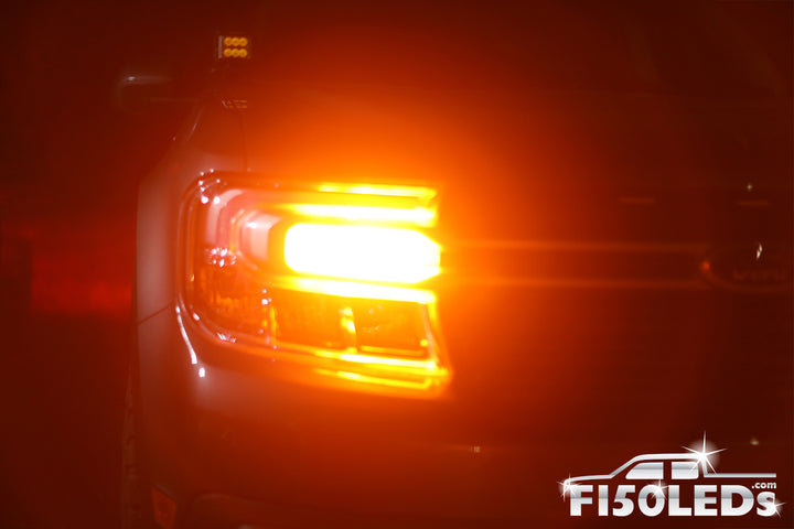 2022 - 2024 Ford Maverick CREE FRONT RUNNING & BLINKER LED LIGHT BULBS