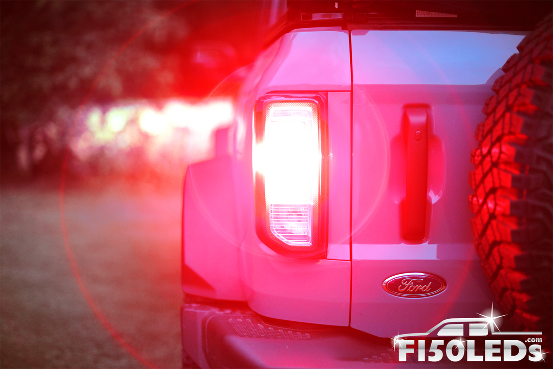 2021 - 2024 Ford Bronco CREE LED TAIL LIGHT & BLINKER BULBS